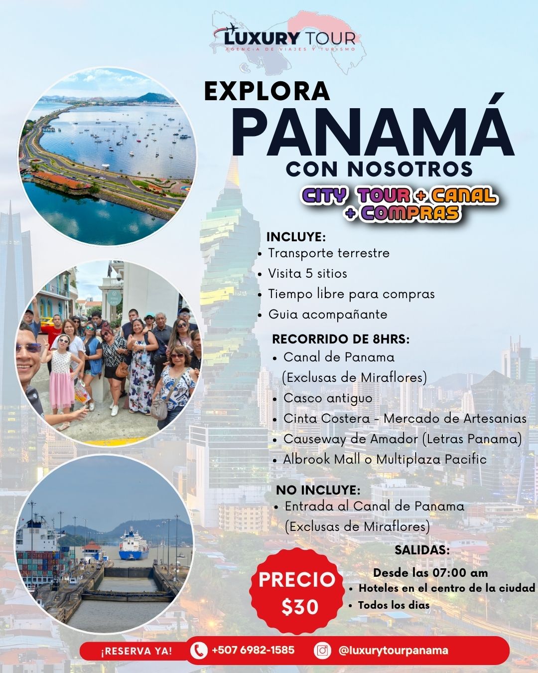 CITY TOUR EN DIABLO ROJO